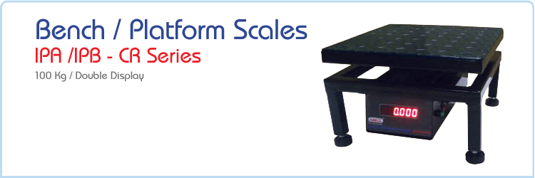 Bench / Platform Scales - IPA / IPB - CR Series