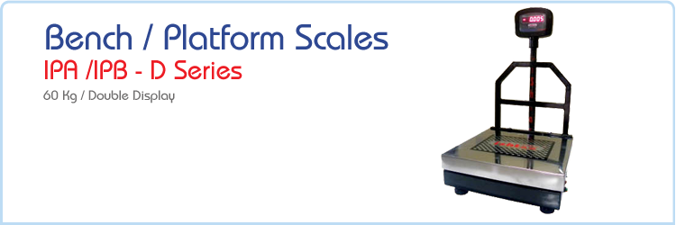 Bench / Platform Scales - IPA / IPB - D Series