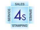 Sales, Spares, Service, Stamping