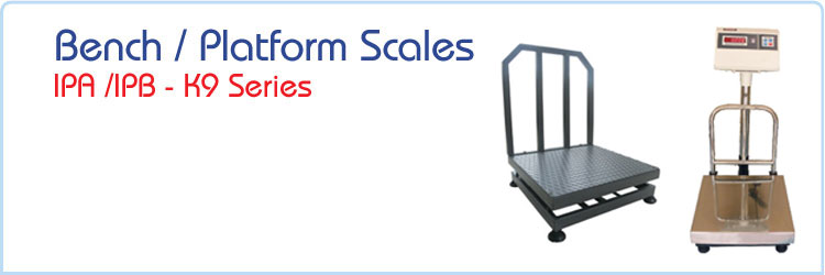 Bench / Platform Scales - IPA / IPB - K9 Series
