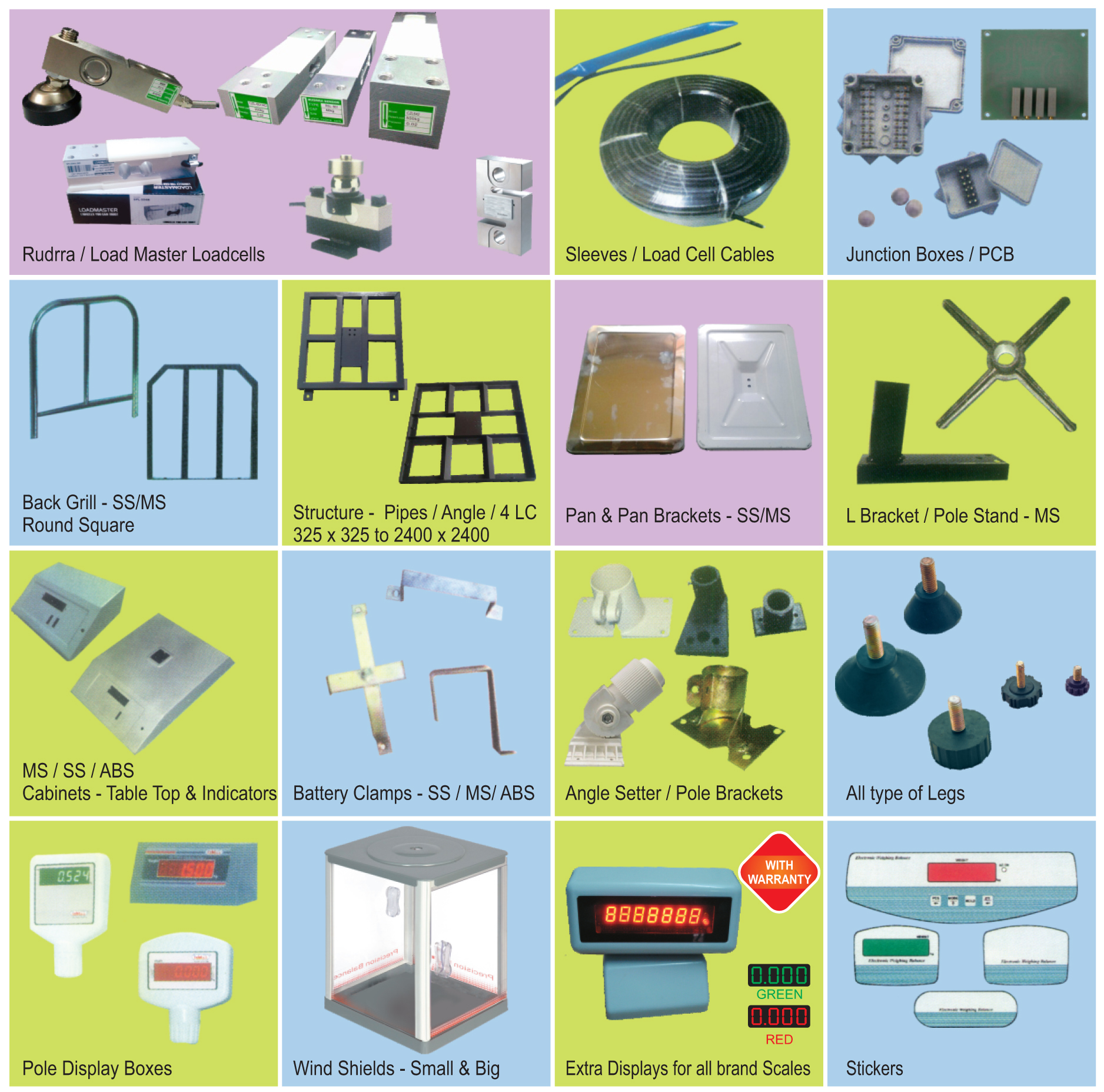 Ishtaa Scales Weighing Scale Spares