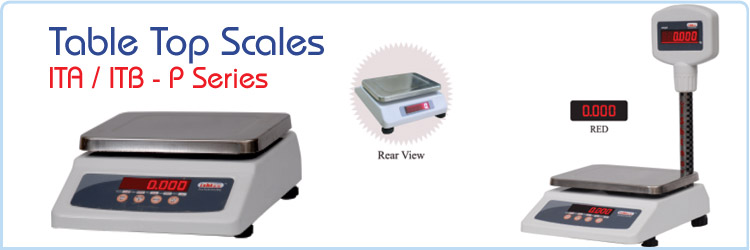 Table Top Scale - ITA / ITB - P Series